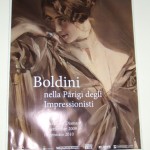 Il manifesto della Mostra di Boldini