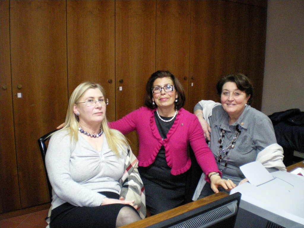Rita Cecchetti, Giuseppina Volpi, Lauretta Nardelli