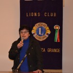 La Presidente del Club Maria Vispi