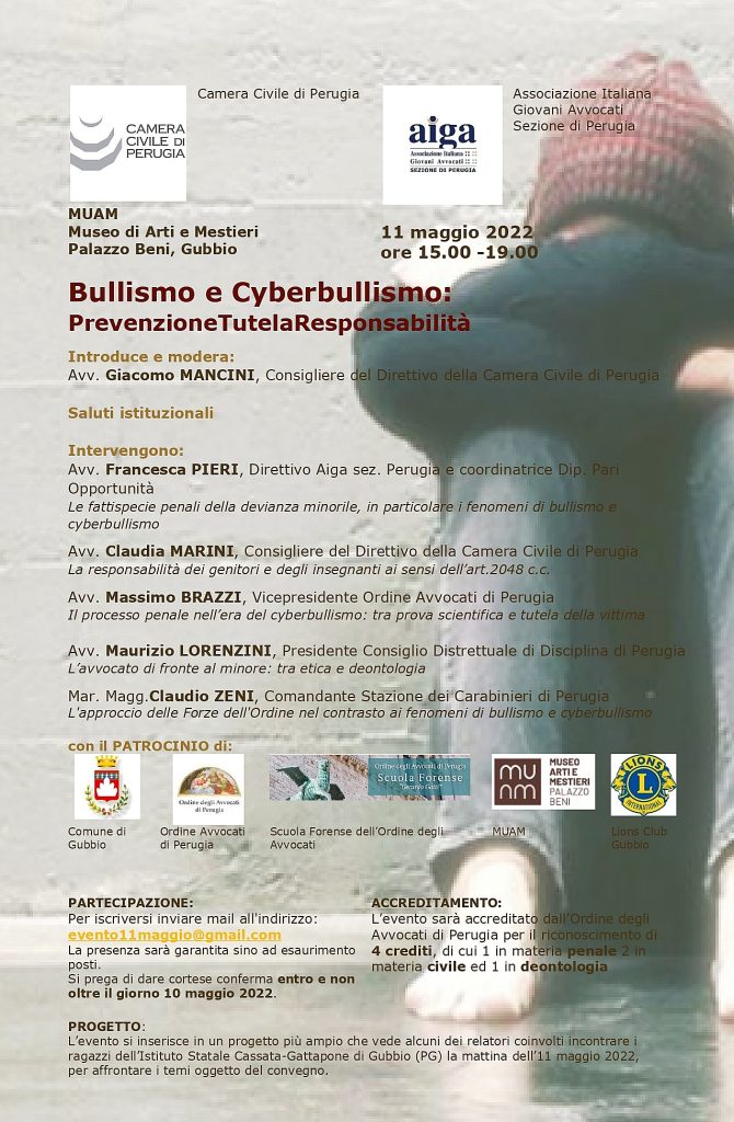 Bullismo e Cyberbullismo: Prevenzione Tutela Responsabilità