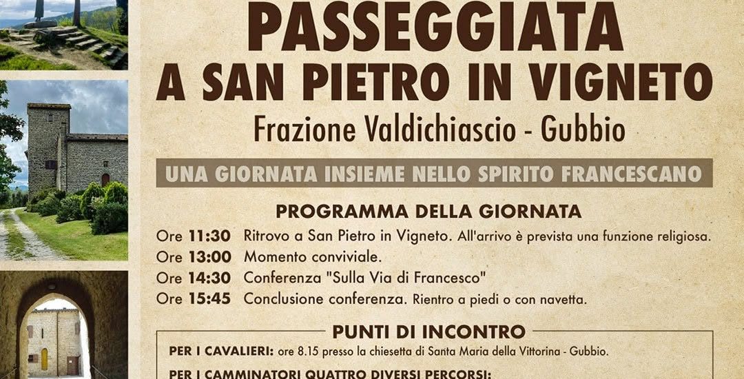 Passeggiata a San Pietro in Vigneto 2026